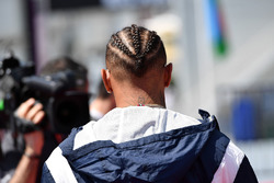 Lewis Hamilton, Mercedes AMG F1 haircut