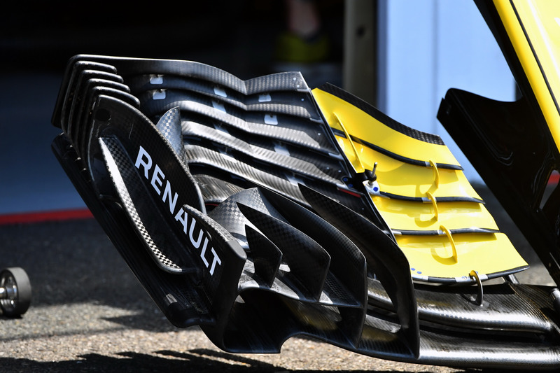 Renault Sport F1 Team R.S. 18, első szárny