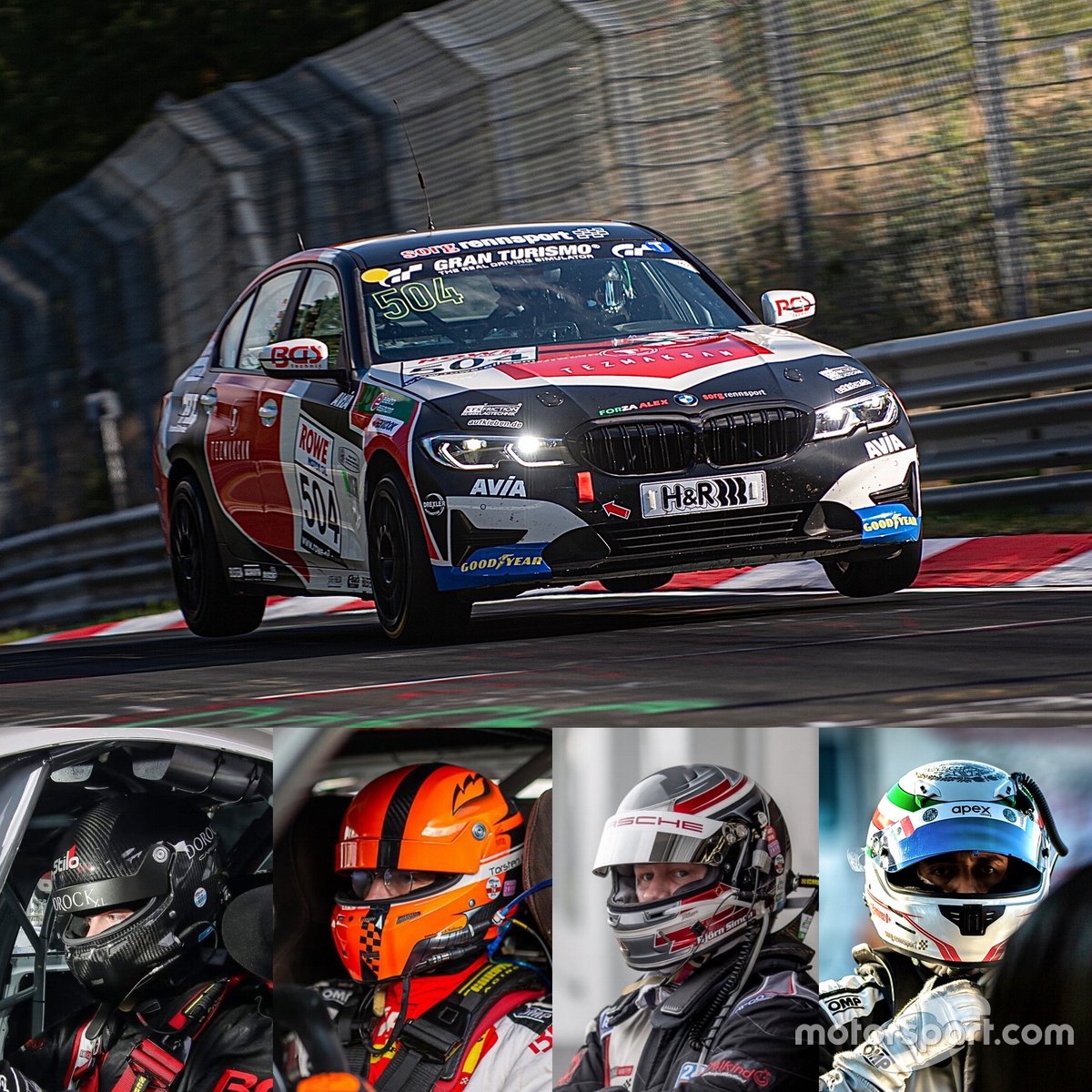 Emir Aşarı, Torsten Kratz, Björn Simon, Luis Ramírez, BMW 330i, Sorg Rennsport