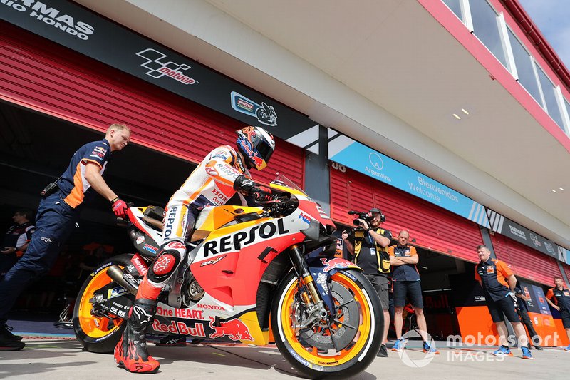 Marquez verzichtete auf eine finale Zeitenattacke mit frischen Reifen