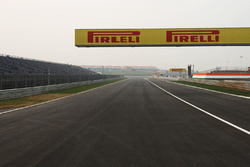 Buddh International Circuit in Noida: Gerade zwischen Kurve 4 und Kurve 5