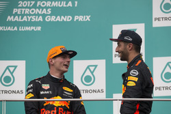 Podium: Race winner Max Verstappen, Red Bull Racing, third place Daniel Ricciardo, Red Bull Racing