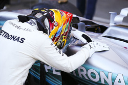 Race winner Lewis Hamilton, Mercedes AMG F1