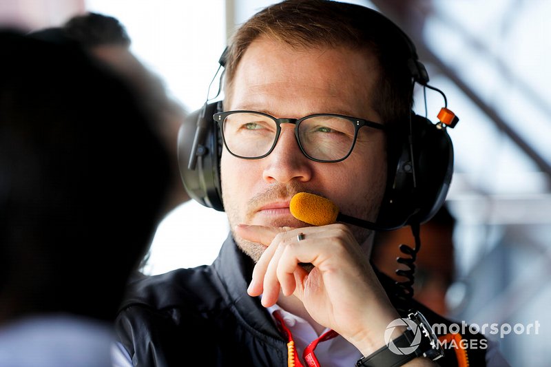 Andreas Seidl, Team Principal, McLaren