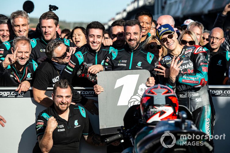 Polesitter Fabio Quartararo, Petronas Yamaha SRT