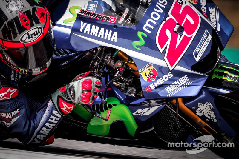 #9: Maverick Vinales, Yamaha, mit neuer Verkleidung