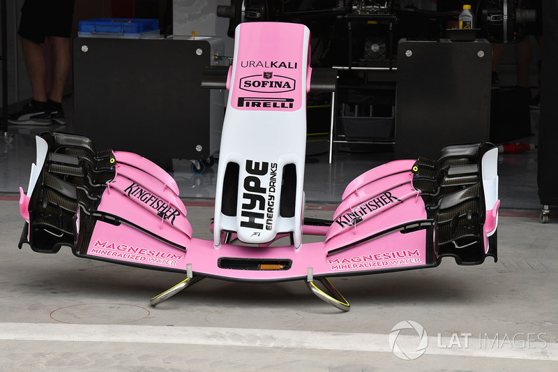 Force India VJM11 burun ve ön kanat
