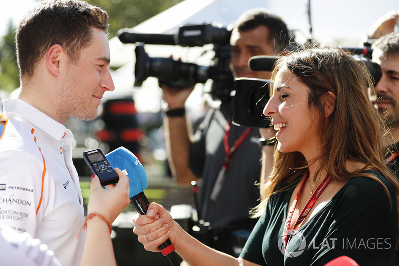 Stoffel Vandoorne, McLaren, röportaj veriyor