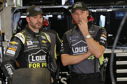Jimmie Johnson, Hendrick Motorsports Chevrolet Camaro, mit Chad Knaus