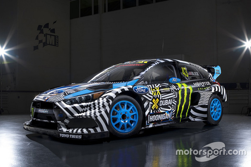 De bolide van Ken Block