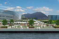 Rendering Kai Tak Sports Park