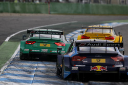 Edoardo Mortara, Audi Sport Team Abt Sportsline, Audi RS 5 DTM; Rene Rast, Audi Sport Team Phoenix,