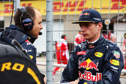 Max Verstappen, Red Bull Racing on the grid