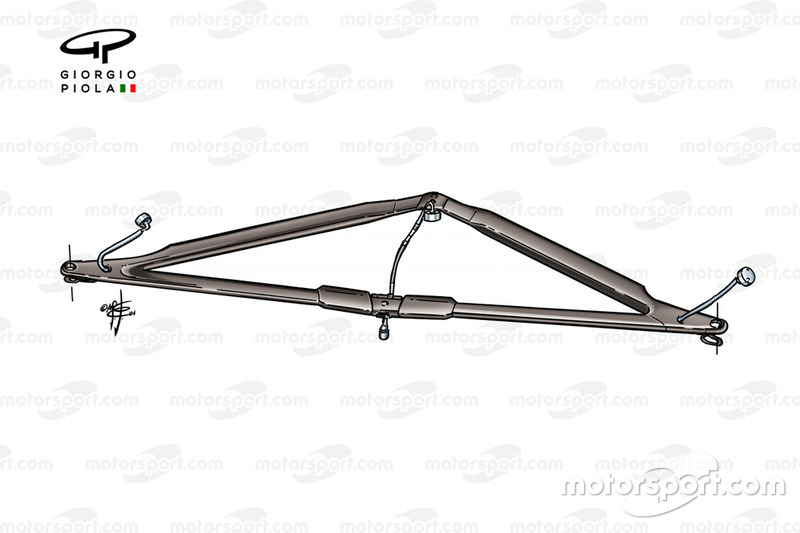 Ferrari F2004 wishbone