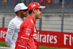 Lewis Hamilton, Mercedes AMG F1, Sebastian Vettel, Ferrari