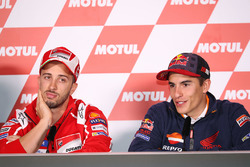 Marc Marquez, Repsol Honda Team, Andrea Dovizioso, Ducati Team