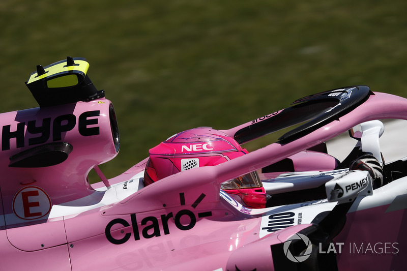 Esteban Ocon, Force India VJM11.