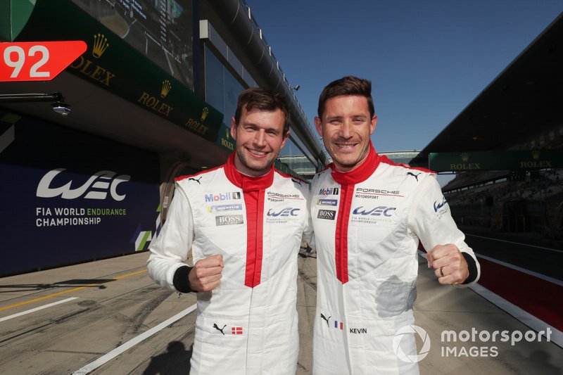 Pole sitter GTE Pro: #92 Porsche GT Team Porsche 911 RSR - 19: Michael Christensen, Kevin Estre