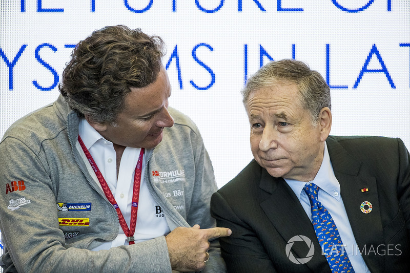 Генеральний директор Формули E Алехандро Агаг, президент FIA Жан Тодт