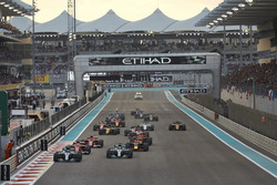 Valtteri Bottas, Mercedes AMG F1 W08, Lewis Hamilton, Mercedes AMG F1 W08, Sebastian Vettel, Ferrari