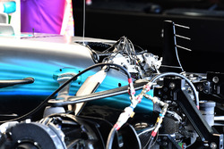 Mercedes-Benz F1 W08 ön süspansiyon detay