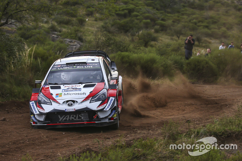 Отт Тянак, Мартін Ярвеоя, Toyota Yaris WRC, Toyota Gazoo Racing