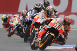 Marc Marquez, Repsol Honda Team and Dani Pedrosa, Repsol Honda Team