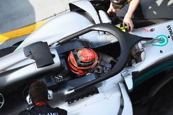 Джордж Рассел, Mercedes-Benz F1 W08 з Halo