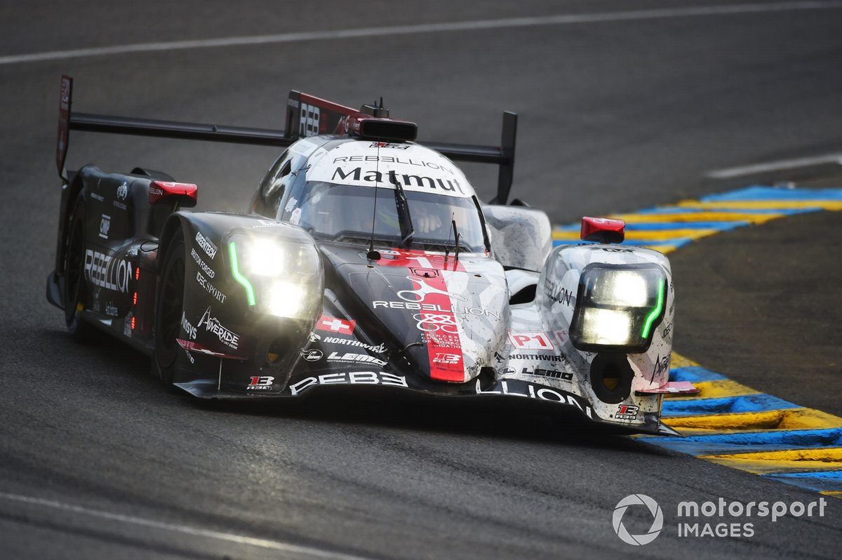 #1 Rebellion Racing Rebellion R-13: Bruno Senna, Gustavo Menezes, Norman Nato
