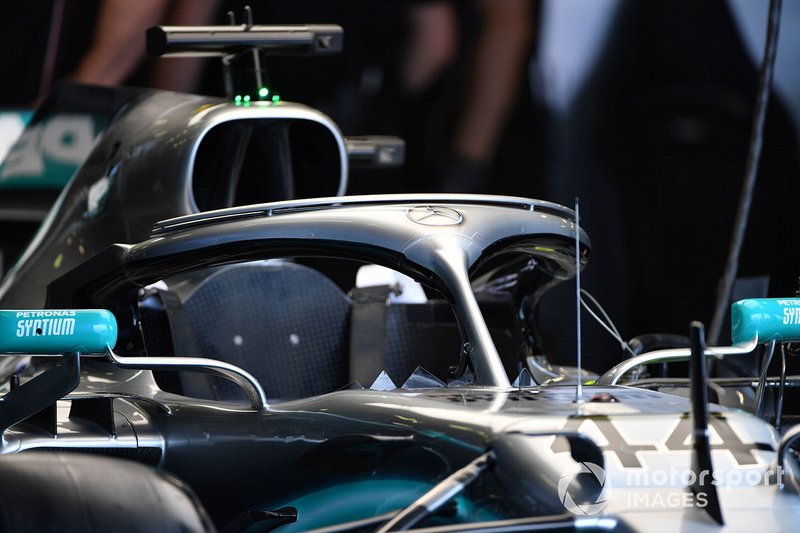 Le Halo de la Mercedes AMG F1 W10