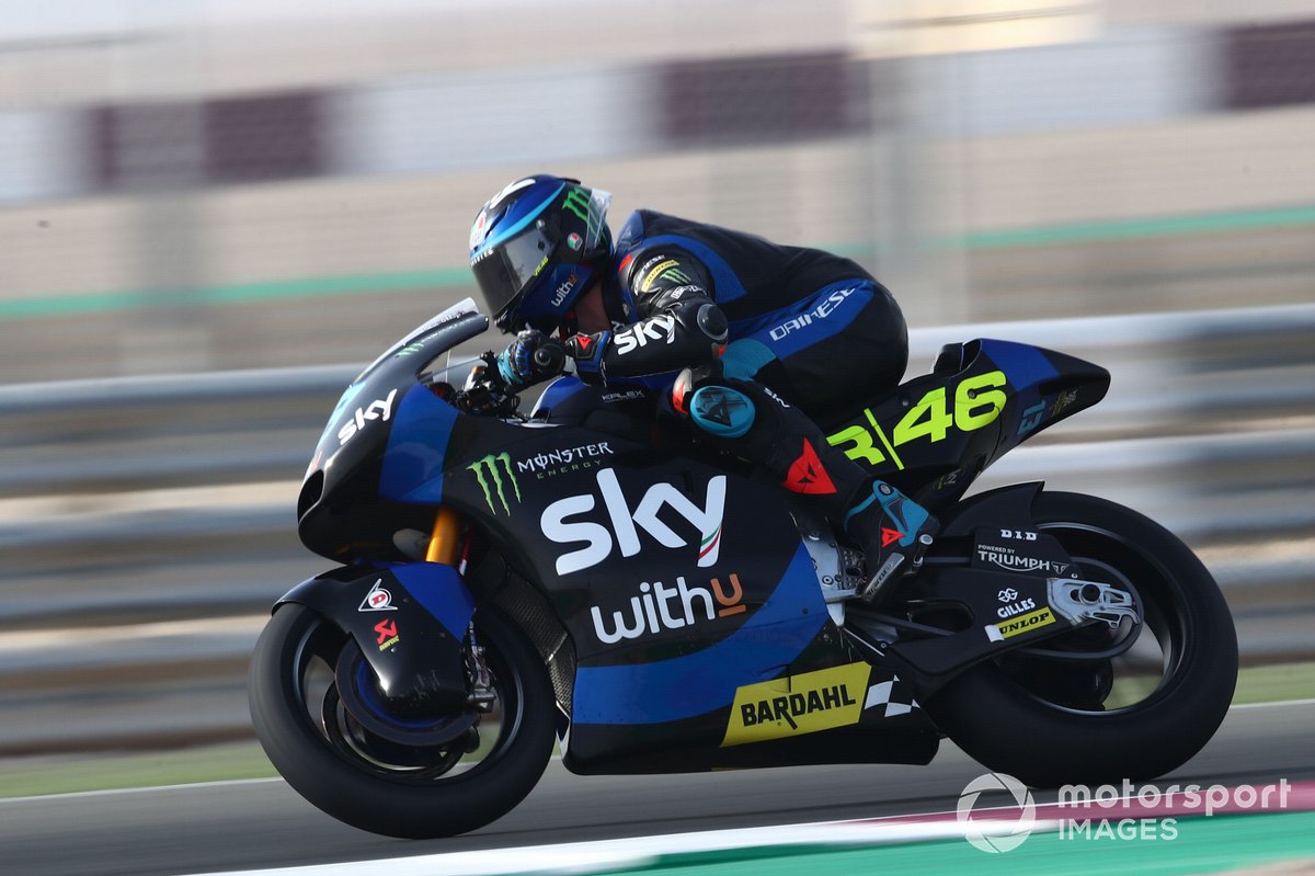 Pembalap rookie dari Sky Racing Team VR46, Celestino Vietti, butuh waktu untuk beradaptasi dengan lingkungan dan teknologi di Moto2.