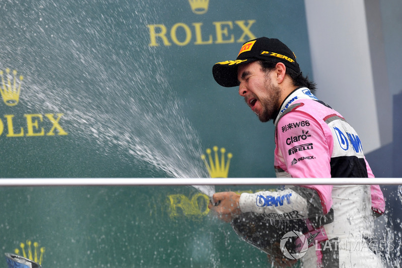 Podium: 3. Sergio Perez, Force India