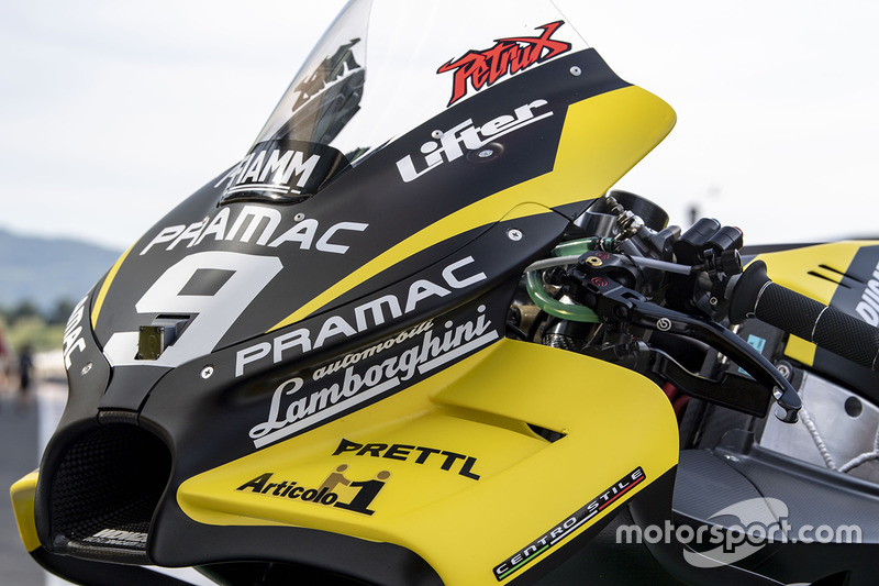 Ліврея Lamborghini команди Pramac Racing