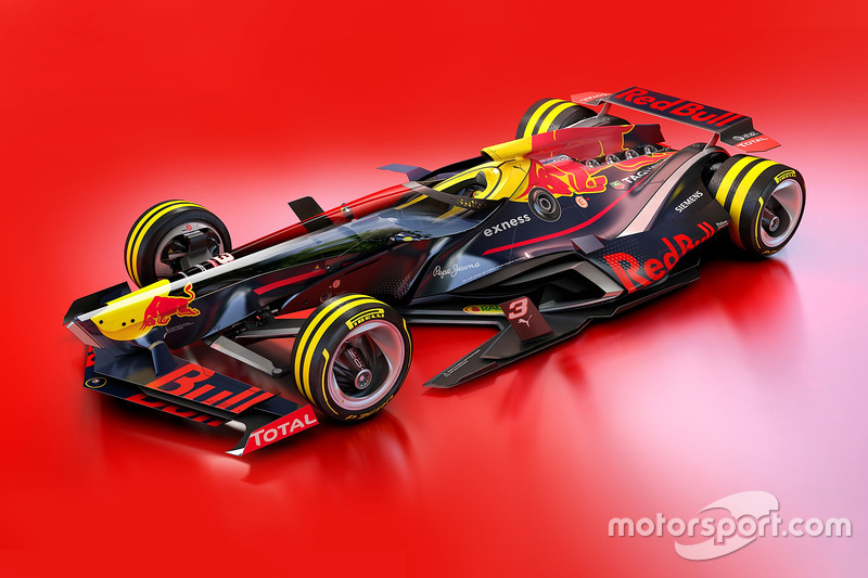 Концепт Red Bull Racing 2030