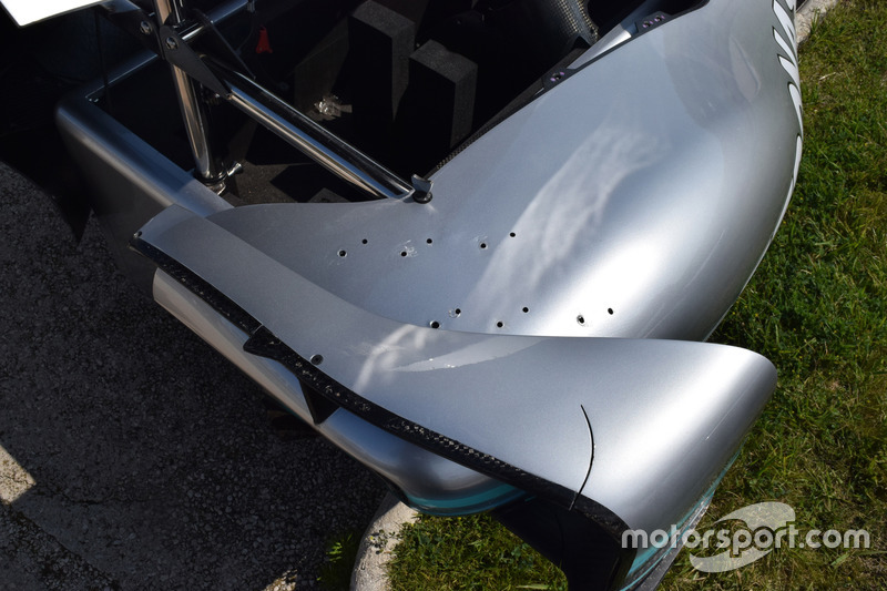 Mercedes-AMG F1 W09 bodywork detail