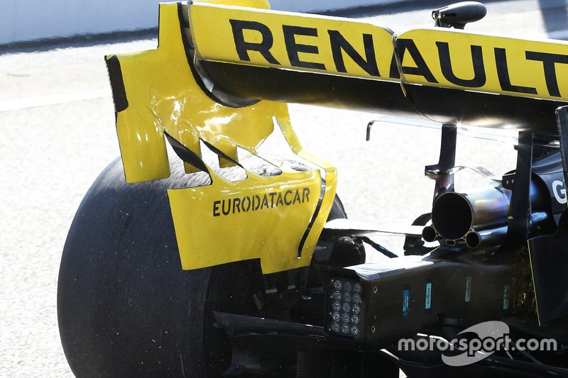 Детали заднего крыла Renault RS19