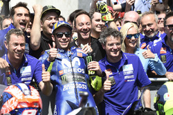 Derde plaats Valentino Rossi, Yamaha Factory Racing