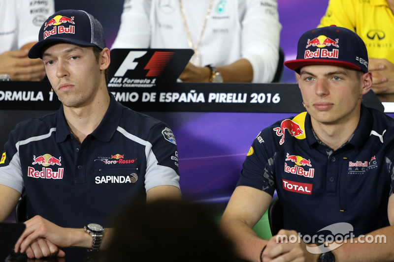 Даниил Квят, Scuderia Toro Rosso и Макс Ферстаппен, Red Bull Racing