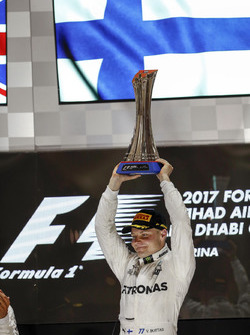 Podium: Ganador, Valtteri Bottas, Mercedes AMG F1