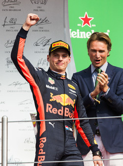 Yarış galibi Max Verstappen, Red Bull Racing