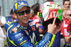 Il poleman Valentino Rossi, Yamaha Factory Racing