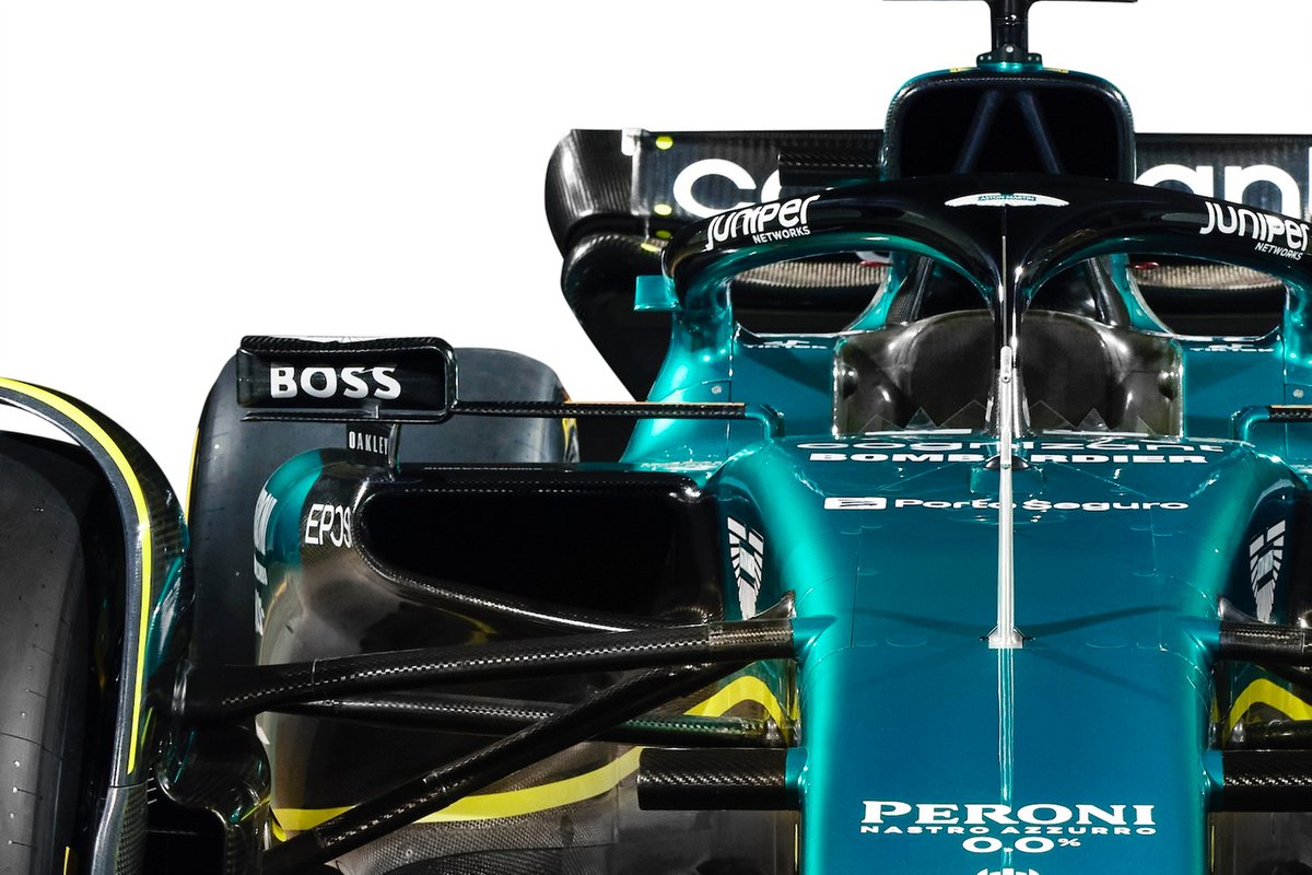 Aston Martin's AMR23 follows a design trend led by Red Bull and used by AlphaTauri and McLaren