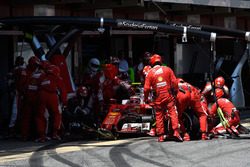 Кімі Райкконен, Ferrari SF16-H, піт-стоп