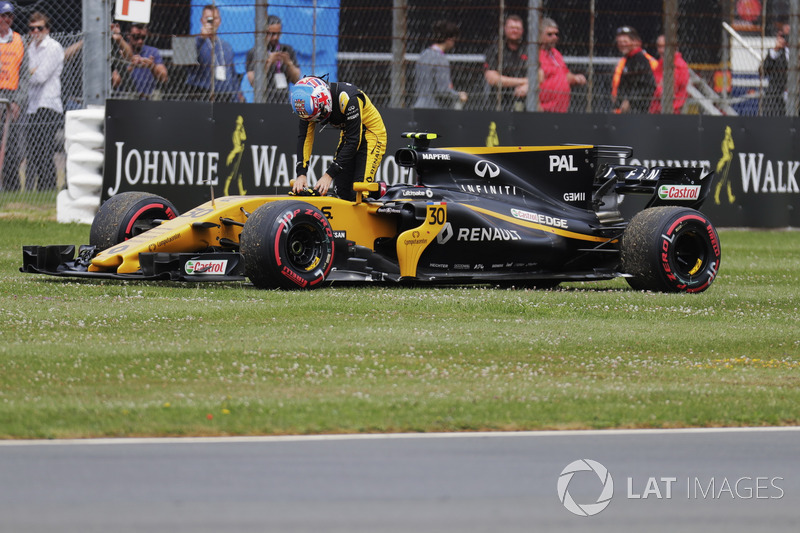 Henüz formasyon turunda yolda kalan Jolyon Palmer, Renault