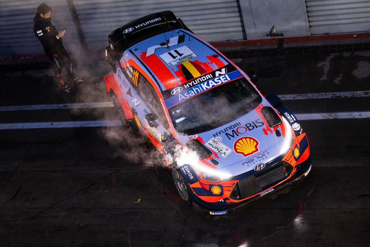 Pereli Hyundai Motorsport, Thierry Neuville, dan co-driver Nicolas Gilsoul, gagal menyelesaikan Reli Monza 2020 setelah mengalami insiden pada SS4.