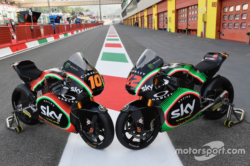 Luca Marini, Sky Racing Team VR46, Francesco Bagnaia, Sky Racing Team VR46, livree speciali per il Mugello