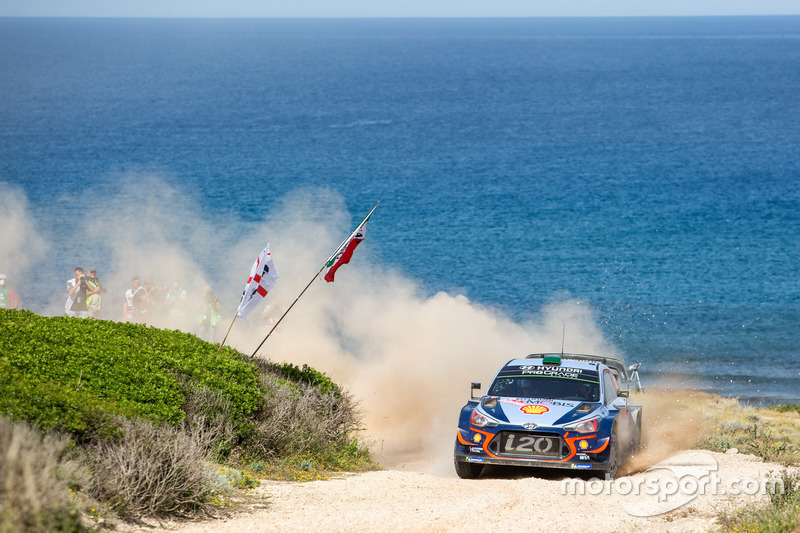 Hayden Paddon, Sebastian Marshall, Hyundai Motorsport Hyundai i20 Coupe WRC