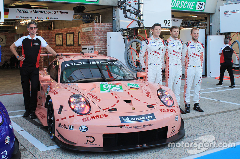 Особые ливреи #92 Porsche GT Team Porsche 911 RSR и #91 Porsche GT Team Porsche 911 RSR
