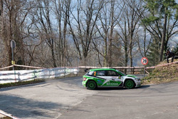 Umberto Scandola, Guido D'Amore, Skoda Fabia R5, SA Motorsport Italia