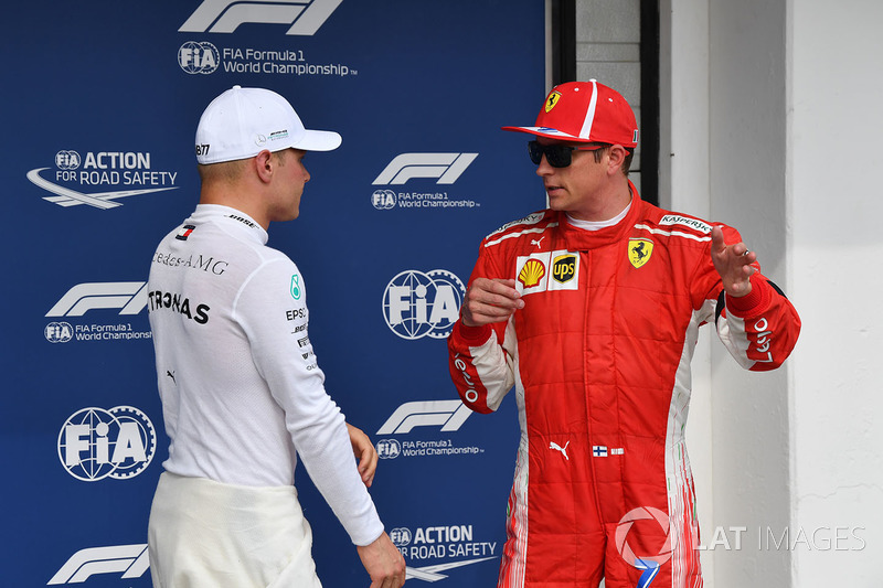 Валттері Боттас, Mercedes-AMG F1, Кімі Райкконен, Ferrari